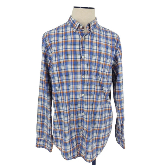 Banana Republic Other - Banana Republic Tailored Slim Fit Shirt Plaid Long Sleeve Button Up Collared